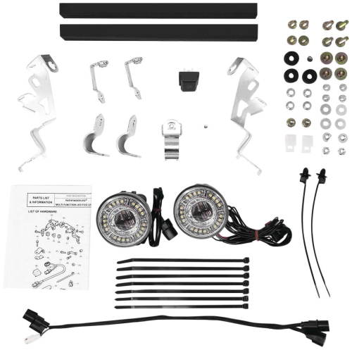 SoCalMotoGear - SoCalMotoGear Pathfinder L.E.D. Multi-Function Fog Light Kit - G20MFS