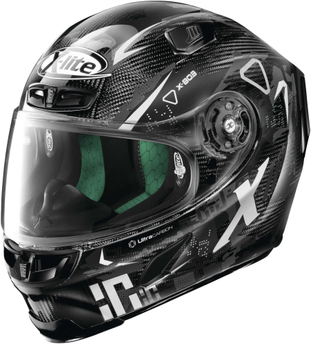 X-lite - X-lite X-803 Darko Helmet - XT0351 - Silver/Gray - X-Small