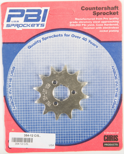 PBI - PBI Steel Front Sprocket - 12T - 354-12 A