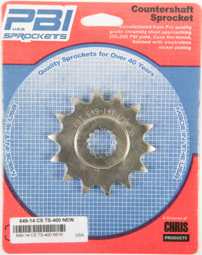 PBI - PBI Steel Front Sprocket - 14T - 649-14