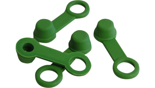 Helix Racing Products - Helix Racing Products Brake Bleeder Caps - Green - 202-2003