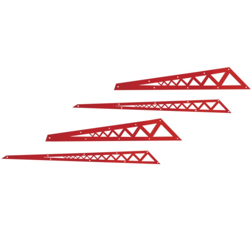 Thumper Fab - Thumper Fab Audio Roof Accent Trim Panel - Havasu Red - Level 2/3 - TF020301.B-HR