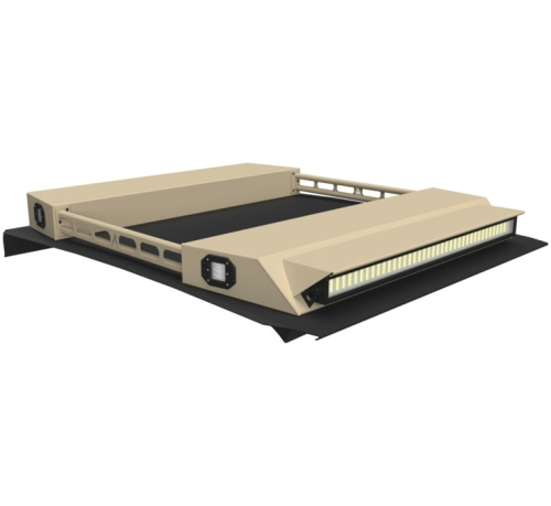 Thumper Fab - Thumper Fab Audio Roof with 360deg. Light Package - Tan - Level 3 - TF040301-TN