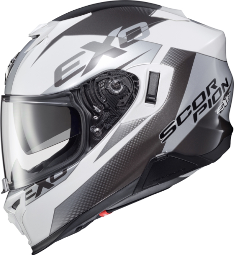 Scorpion - Scorpion EXO-T520 Factor Helmet - T52-1023 - White - Small
