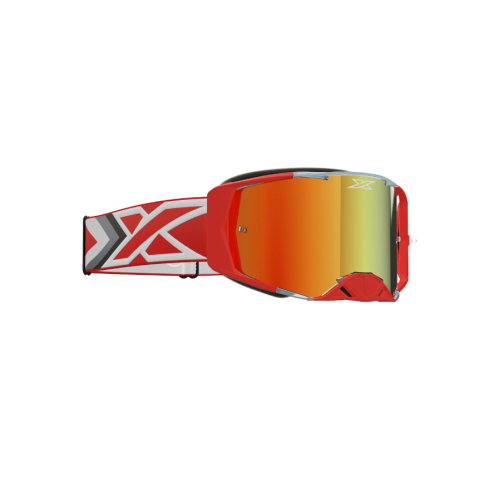 EKS Brand - EKS Brand Lucid Goggles - 067-11055 - Race Red / Red Mirror Lens - OSFM