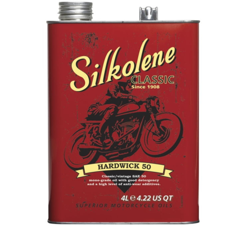 Silkolene - Silkolene Hardwick 50 Engine Oil - 4L. - SAE 50 - 601232855
