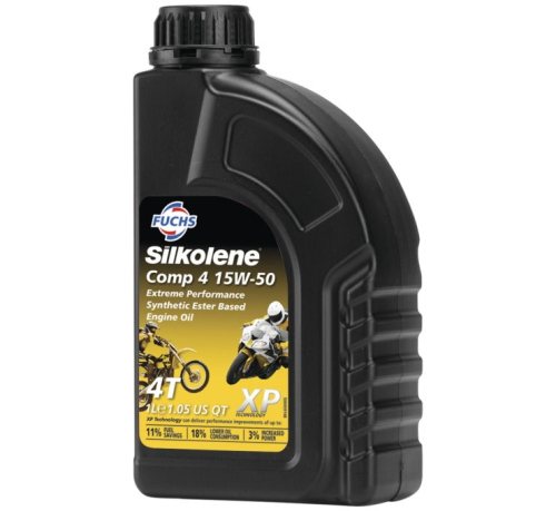 Silkolene - Silkolene Comp 4 Xp Oil - 15W50 - 1L - 601449727