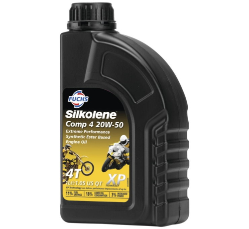 Silkolene - Silkolene Comp 4 Xp Oil - 20W50 - 1L. - 601449734