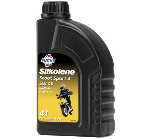 Silkolene - Silkolene Scoot Sport 4 Engine Oil - 5W40 - 1L. - 601450457