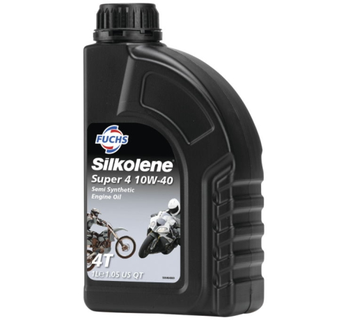 Silkolene - Silkolene Super-4 Oil - 10W40 - 1L. - 601450600