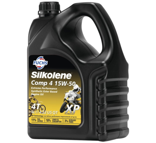 Silkolene - Silkolene Comp 4 Xp Oil - 15W50 - 4L - 601450990