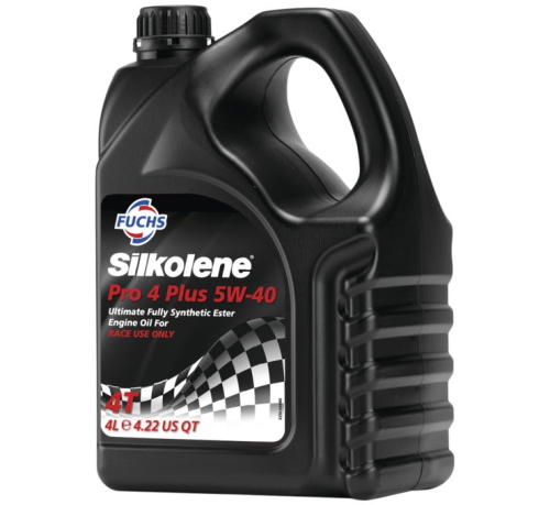 Silkolene - Silkolene Pro 4 Plus Oil - 10W50 - 4L. - 601451768