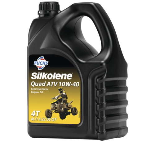 Silkolene - Silkolene Quad ATV Semi-Synthetic Engine Oil - 10W40 - 4L. - 601451867