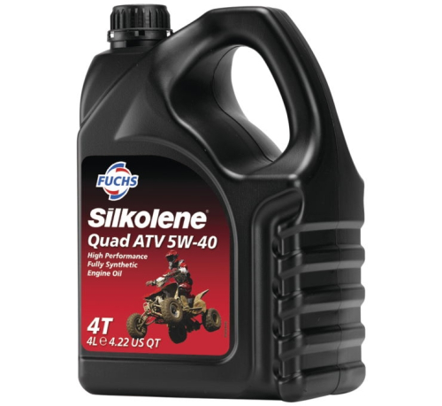 Silkolene - Silkolene Quad ATV Semi-Synthetic Engine Oil - 5W40 - 4L. - 601451904