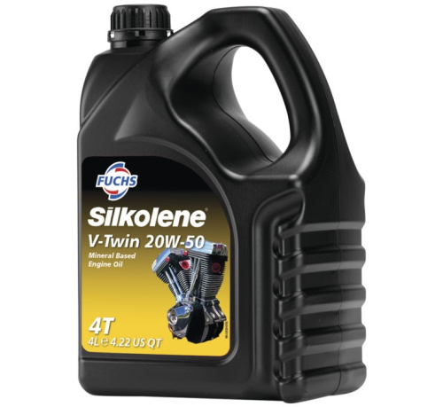 Silkolene - Silkolene V-Twin Engine Oil - 20W50 - 4L. - 601452789