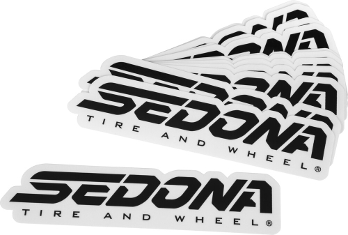 Sedona - Sedona Sedona Sticker - Black - SEDONA 20PK BLK