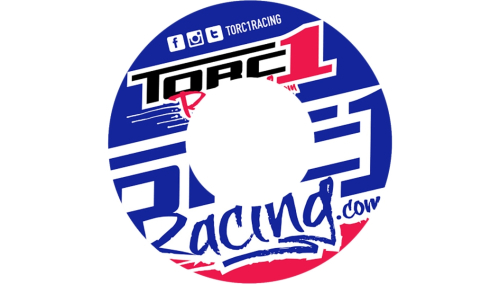 TORC1 Racing - TORC1 Racing Grip Donuts - Blue/Red - 8112-0304