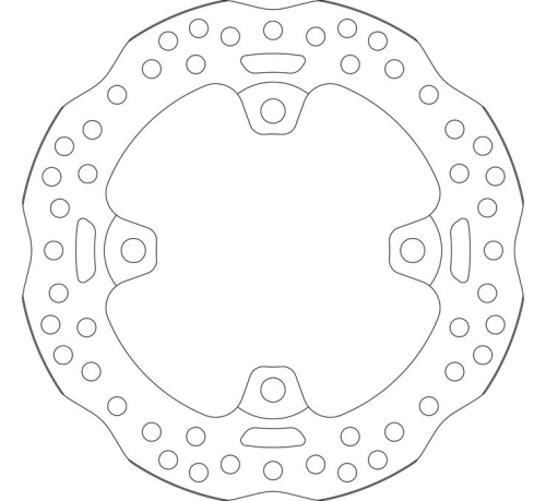 SBS - SBS Upgrade Rear Brake Rotor - 6004