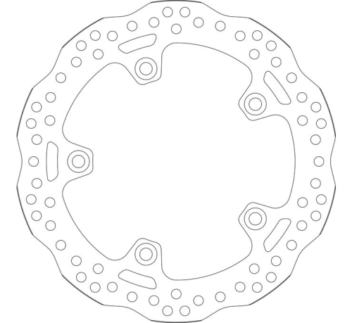 SBS - SBS Upgrade Rear Brake Rotor - 6015