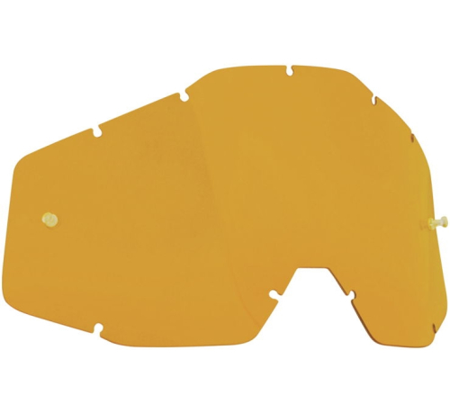 FMF Racing - FMF Racing Replacement Lens for PowerBomb/PowerCore Goggles - Anti-Fog - Persimmon - F-59005-00004