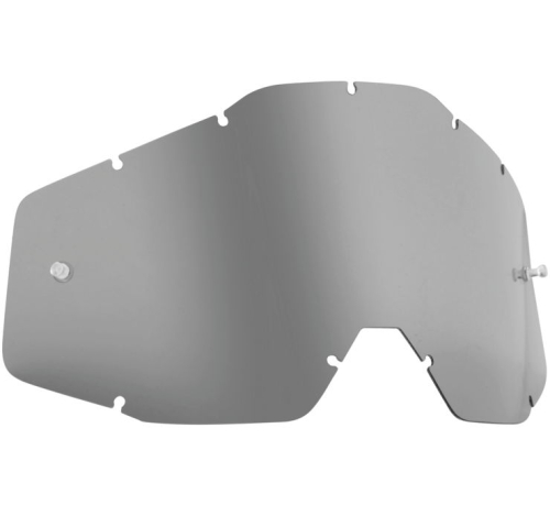 FMF Racing - FMF Racing Replacement Lens for PowerBomb/PowerCore Goggles - Anti-Fog - Smoke - F-59005-00003