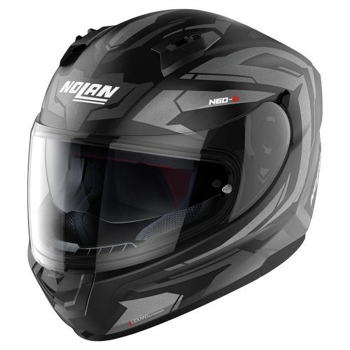 Nolan - Nolan N60-6 Road Anchor Helmet - N665275760201 - Flat Black/Lava - Large