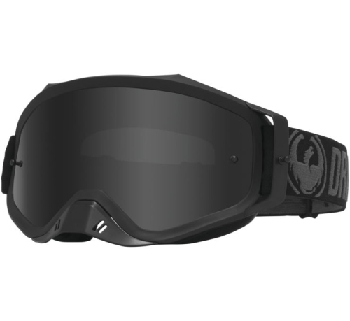 Dragon Alliance - Dragon Alliance Dragon Eyewear MXV Plus Goggles - 358766024003 - Black / Smoke Lens - OSFM