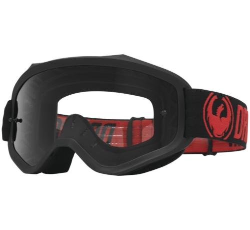 Dragon Alliance - Dragon Alliance Dragon Eyewear MXV Goggles - 358796024006 - Red / Clear Lens - OSFM