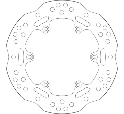 SBS - SBS Upgrade Rear Brake Rotor - 6049