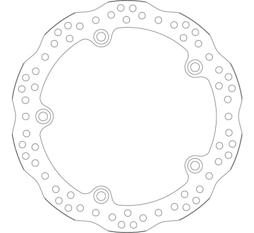 SBS - SBS Upgrade Rear Brake Rotor - 6082