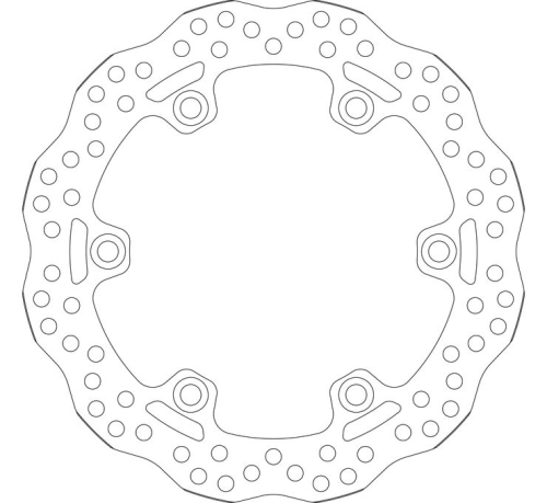 SBS - SBS Upgrade Front/Rear Brake Rotor - 6105