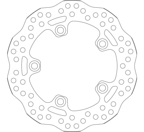 SBS - SBS Upgrade Rear Brake Rotor - 6108