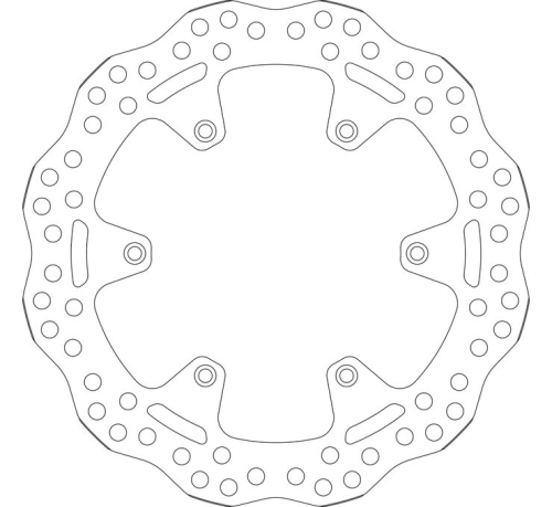 SBS - SBS Upgrade Front/Rear Brake Rotor - 6123