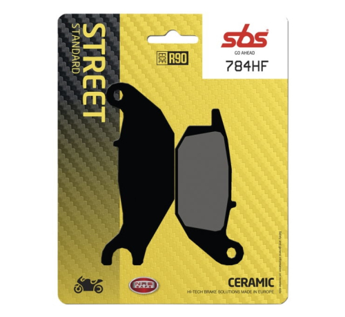 SBS - SBS Front/Rear Ceramic Brake Pads - 784HF