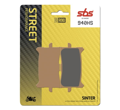 SBS - SBS Sintered-Street Front Brake Pads - 940HS