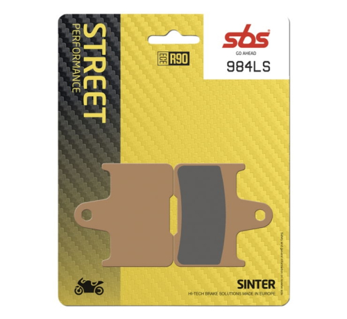 SBS - SBS Rear Sintered-Street Brake Pads - 984LS