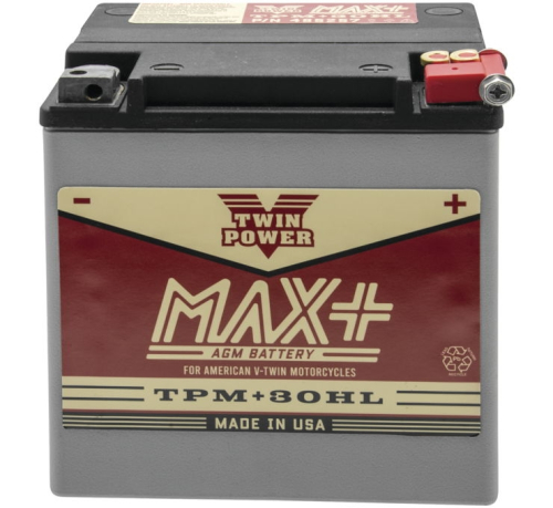 Twin Power - Twin Power Max+Battery - YTX30HL - WCP30