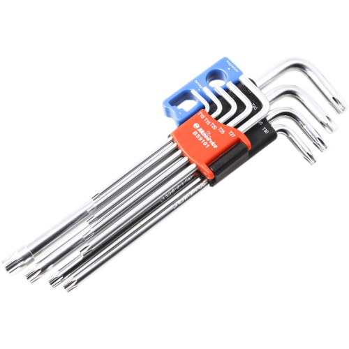 Bikeservice - Bikeservice Extra Long Magnetic Torx Key Set - BS9101