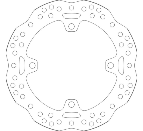 SBS - SBS Upgrade Rear Brake Rotor - 6018