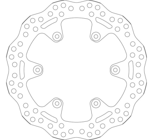 SBS - SBS Upgrade Rear Brake Rotor - 6103