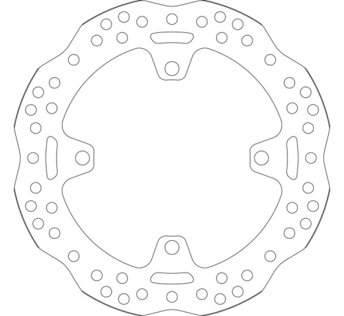 SBS - SBS Upgrade Rear Brake Rotor - 6106