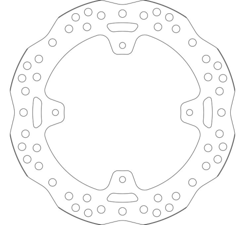 SBS - SBS Upgrade Rear Brake Rotor - 6098