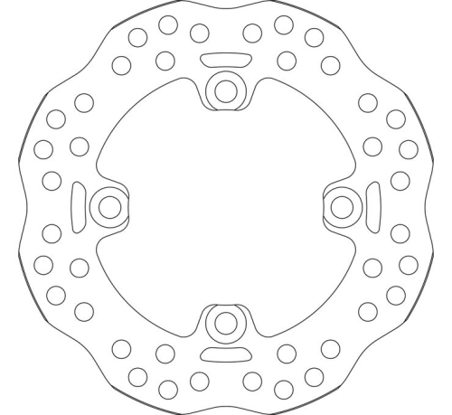 SBS - SBS Upgrade Rear Brake Rotor - 6269