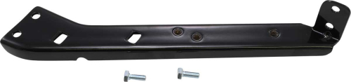 Drag Specialties - Drag Specialties Saddlebag Rail Support Bracket - Left - Black - 1413-0019