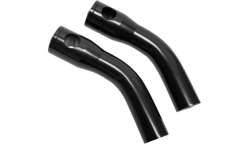 Accutronix - Accutronix Custom Risers for Standard Triple Trees - 7in. with 2-2/4in. Pullback - Black - HRP1357-B