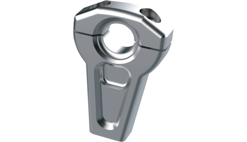SLYFOX - SLYFOX Race Riser Kit - 3.5in. Tall - Raw - TM-SLY17