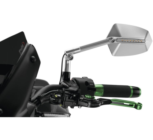 PUIG - PUIG GTI Turn Signal Mirror - Left - Aluminum - 016DD
