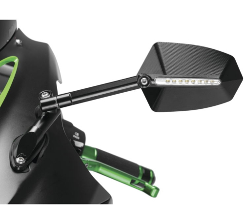 PUIG - PUIG GTI Turn Signal Mirror - Left - Black - 016NN