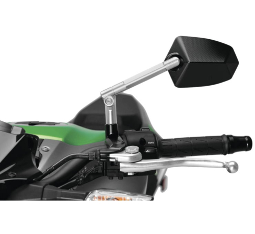 PUIG - PUIG Puig GT.1 Mirror - Left - Aluminum/Black - 019DN