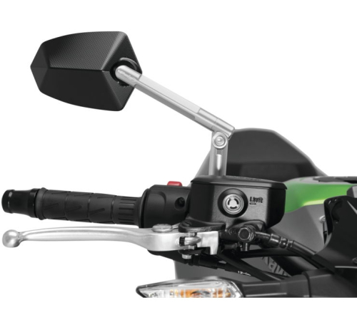 PUIG - PUIG Puig GT.1 Mirror - Right - Aluminum/Black - 020DN